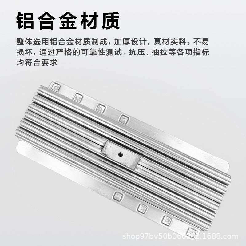 折叠餐桌轨道滑轨冷轧钢多功能隐藏橱柜吧台抽拉平推伸缩导轨五金