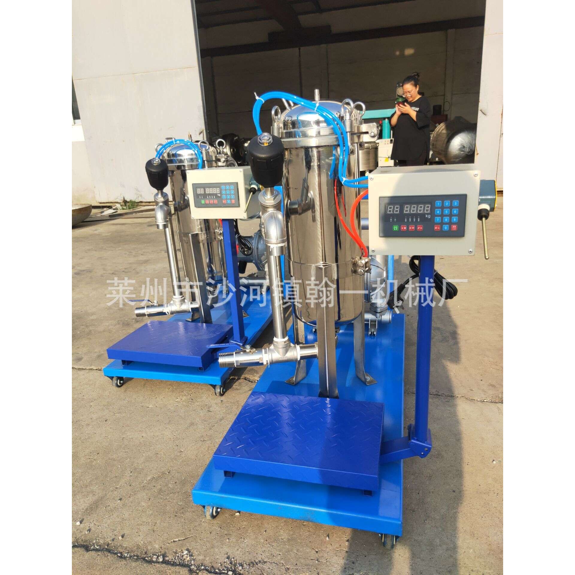 自动液体灌装机涂料计量过滤灌装机油漆灌装机液防水涂料灌装机