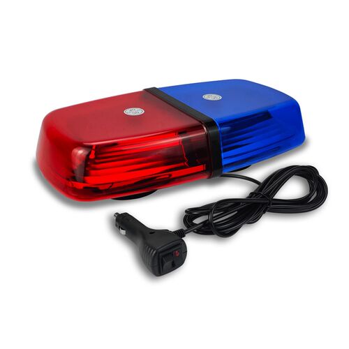 汽车警示灯72LED车顶爆闪灯警示灯汽车强磁吸顶爆闪灯短排警示灯