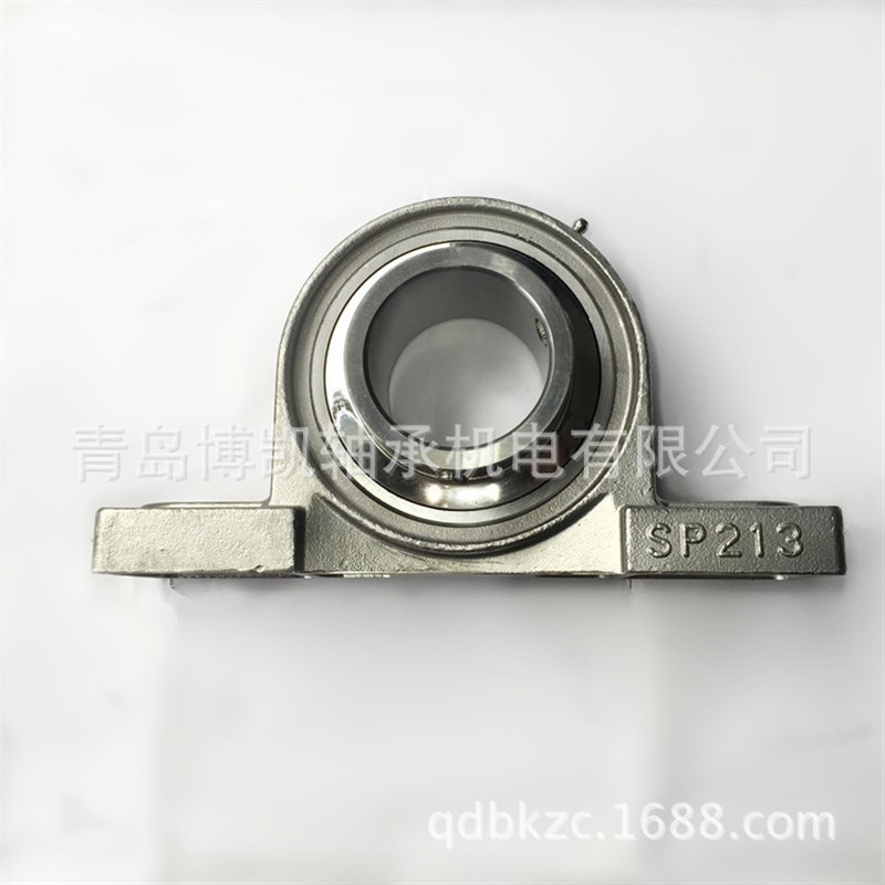 带座外球面轴承SUCP306内径30mm水中可用SUC306+SP207轴承座