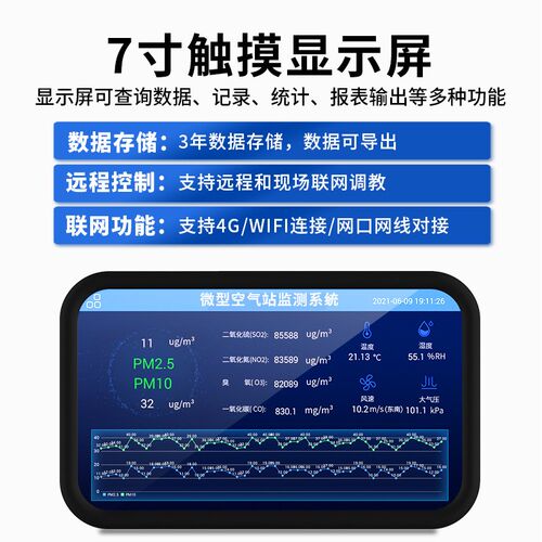 奕帆小型气象站雨量风速风向光伏气象站环境监测仪微型农业气象站
