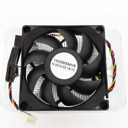 AMD平台通用cpu散热器风扇四线K8-25H型材散热液压轴承机箱