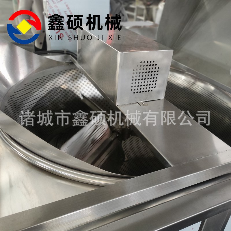 全自动搅b拌油炸锅 商用薯条油炸机 自动进出料薯片薄脆油炸设备