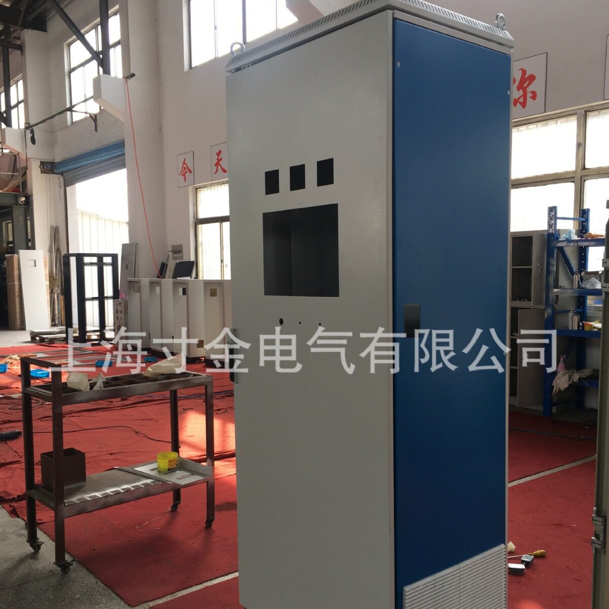 电器柜操作平台仿威图机柜2000+100*(800+800)*600寸金控制柜