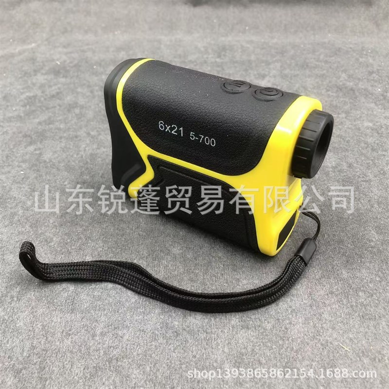 户外高清高倍单筒望r远测量速度角度距离6X21测距仪