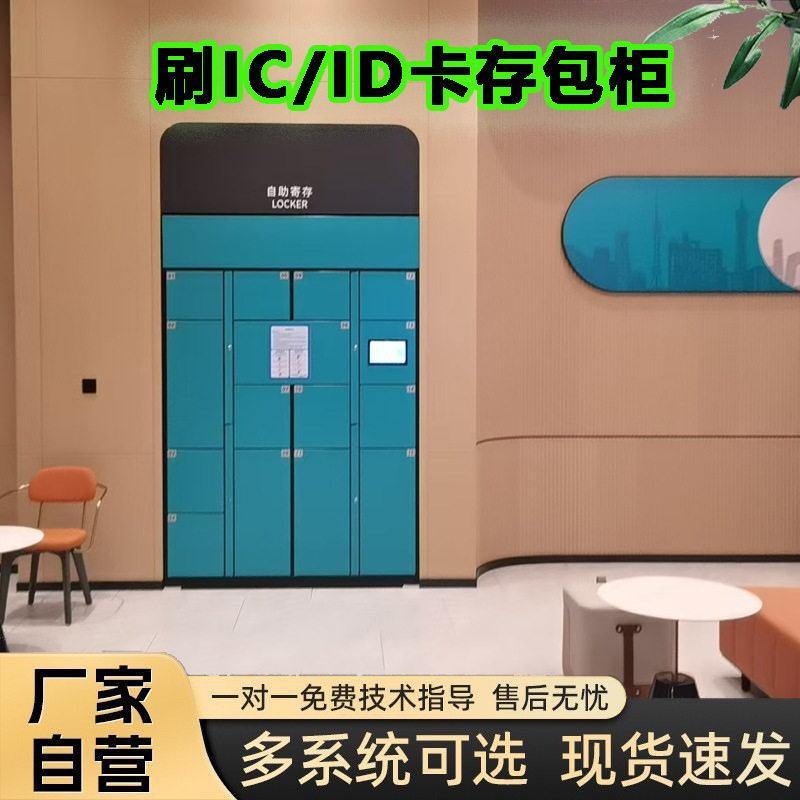 刷IC/ID卡存包柜智能酒店行李柜刷卡储物存包柜行李箱智能储物柜