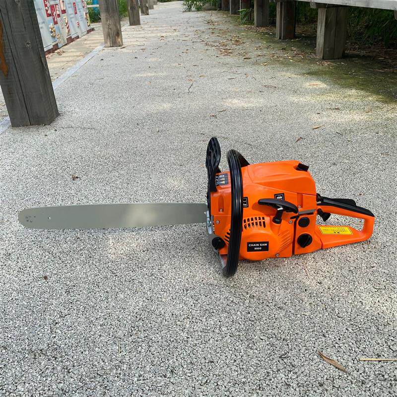 汽油伐木工家用原装油锯大功率20寸导板高档混合型二冲锯木工具