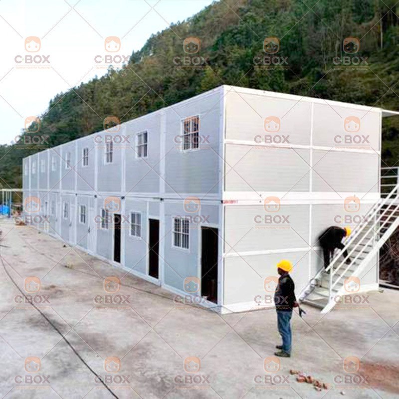 工地拼装集装箱房移动活r动板房项目办公室外贸简易房组合屋集成