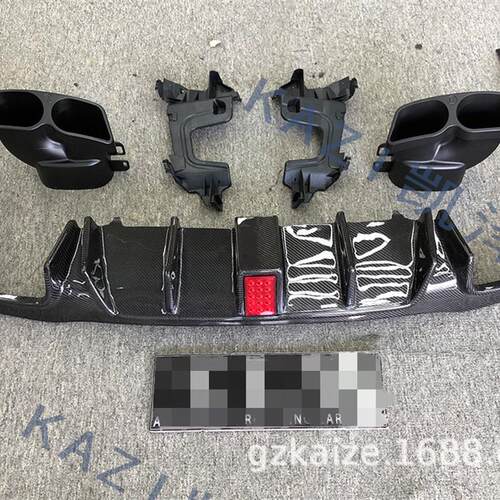 适用于15-18新款奔驰E级W213改装升级碳纤巴博斯前唇