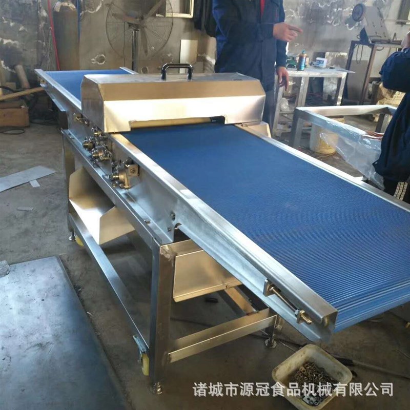 鸡胸肉切片机鲜猪肉开片机爱心鸡排G里脊肉片加工设备切割均匀