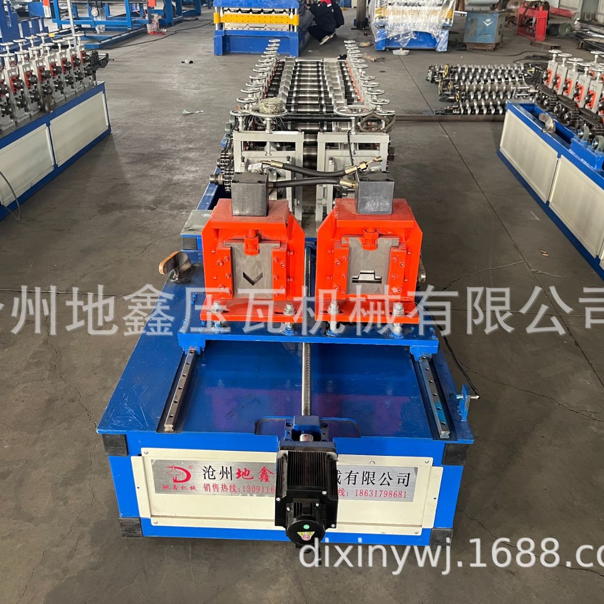 供应C型U型V型组合龙骨机 轻钢龙骨机三机一体设备 50主骨