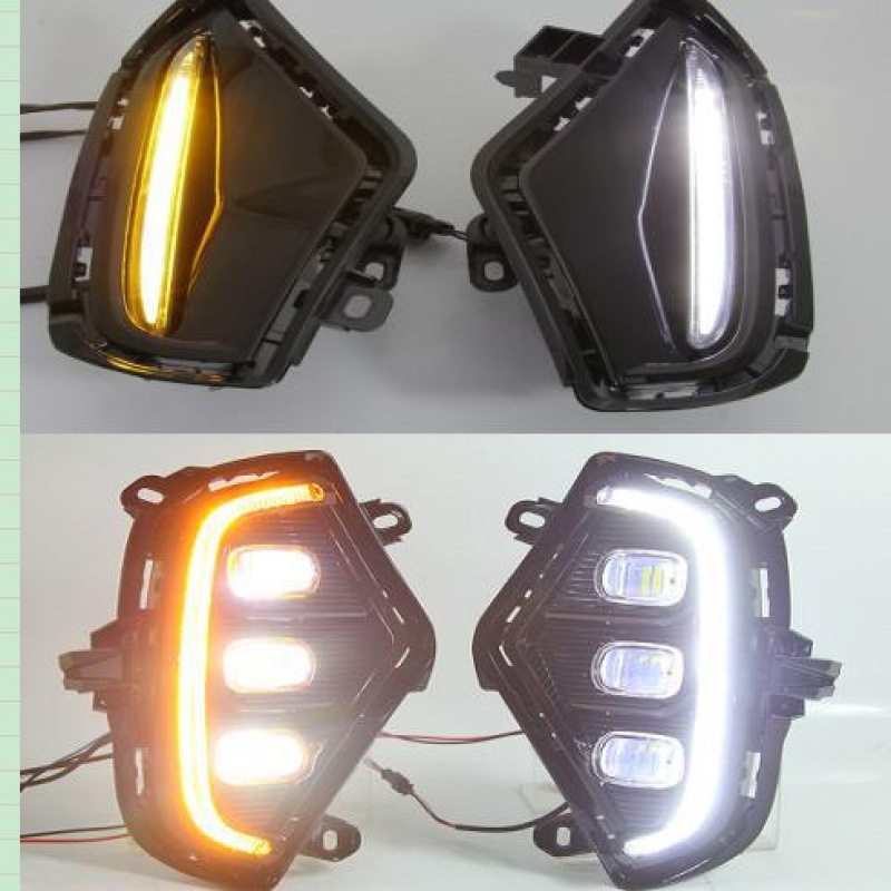 19-21RAV4荣放原车款LED日行灯