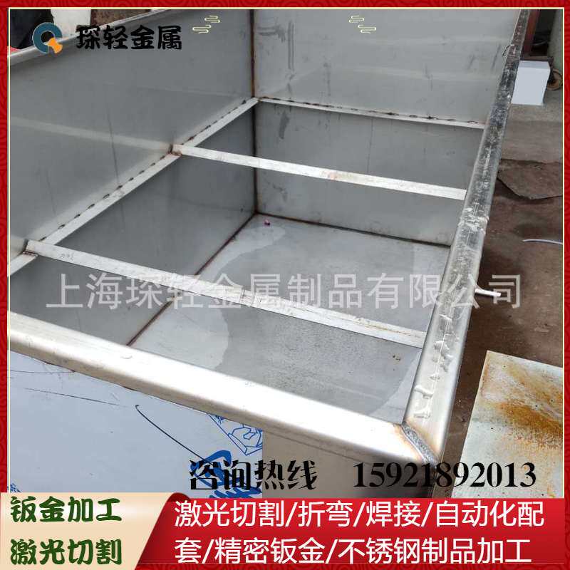 专业加工不锈钢蓄水箱楼顶304食品级水箱,不锈钢制品折弯焊接