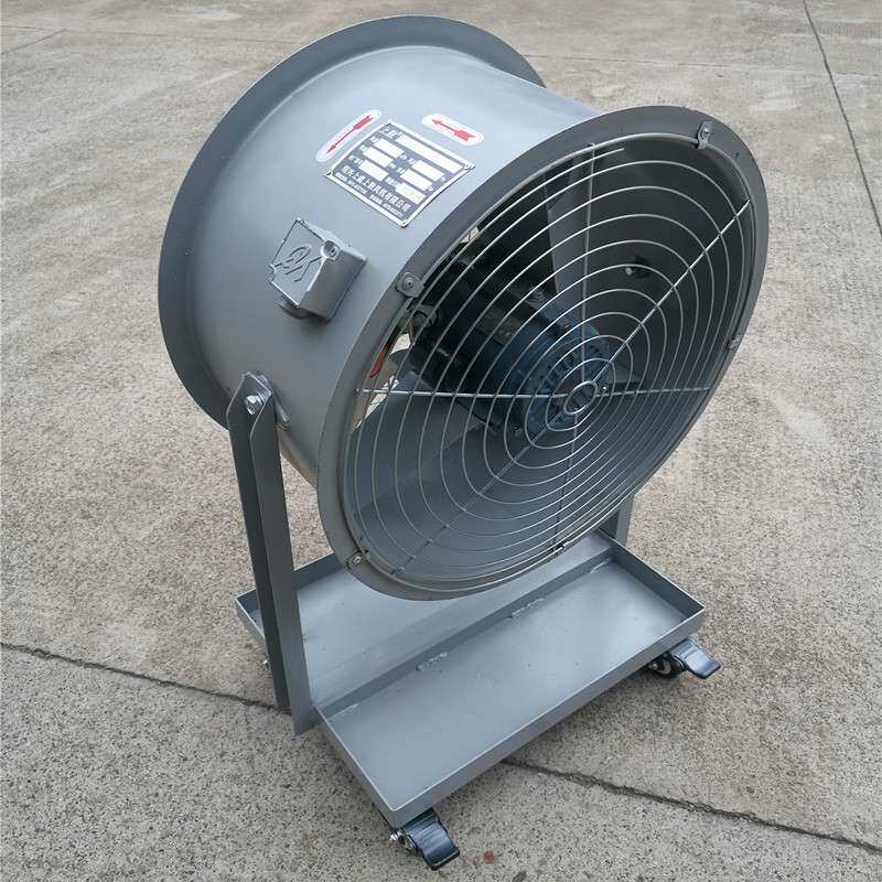 移动式轴流风机DZ-I-5  8970m3/h  风压216pa 0.75kw 1450r/min