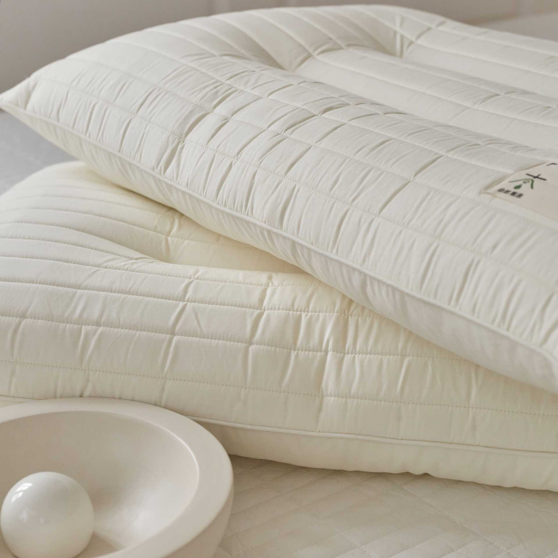 乳胶复合定型枕护颈枕助睡眠全棉枕芯柔软回弹舒适透气枕成人枕