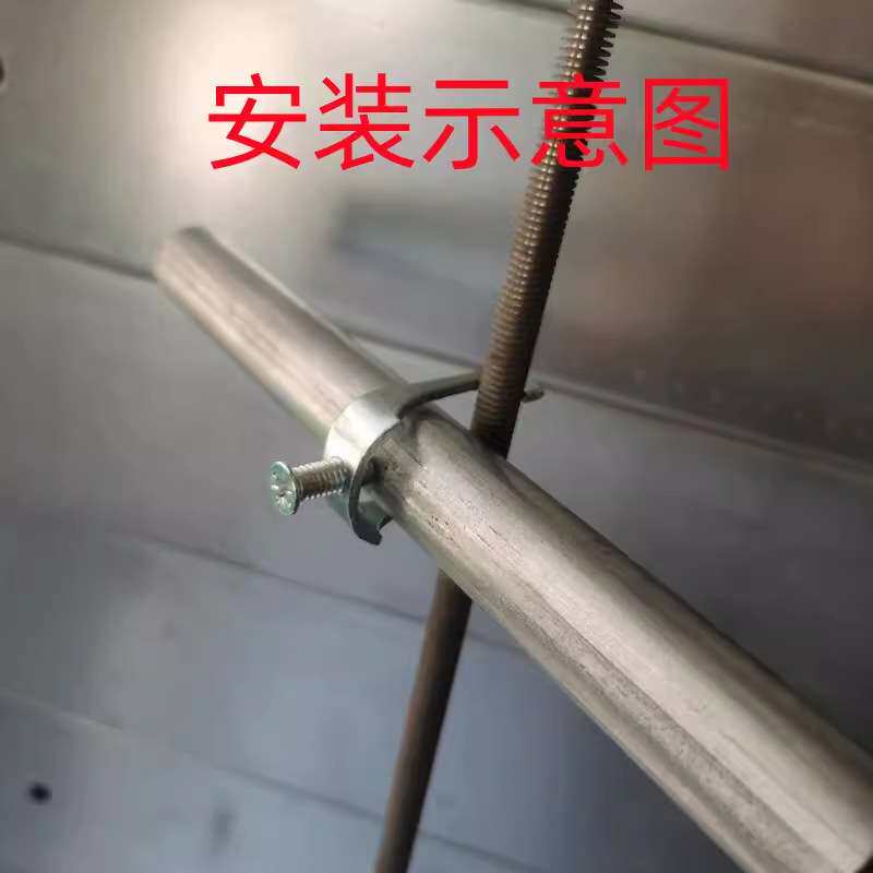 龙骨卡 U型卡KBG JDG 电线管管卡 丝杆吊卡子铁质 20 25 32 40 50