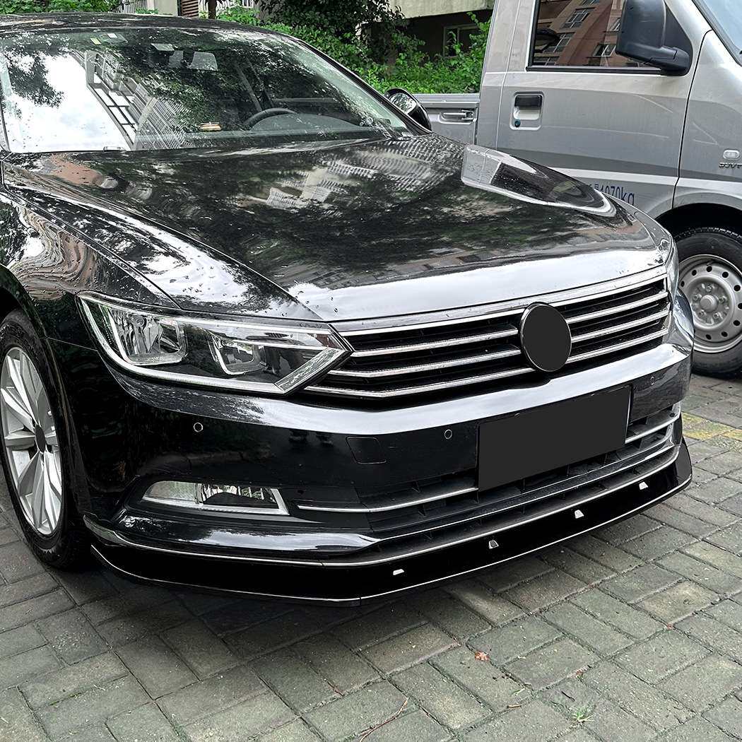 适用大众迈腾(海外帕萨特)蔚揽 Passat B8前杠前唇前铲跨境改装