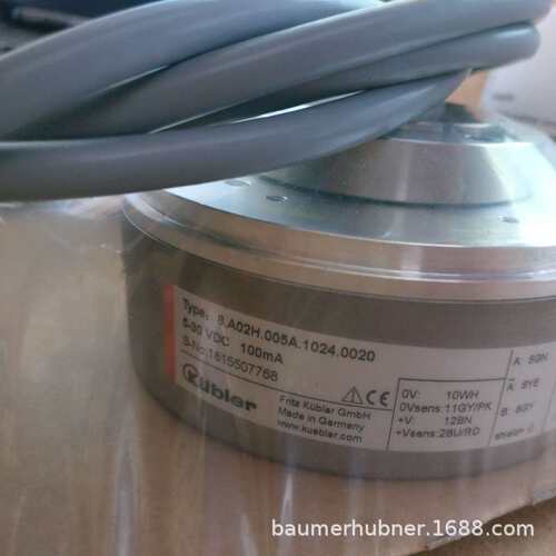 kubler光学编码器8.5020.6341.1024编码器转速可达12000转