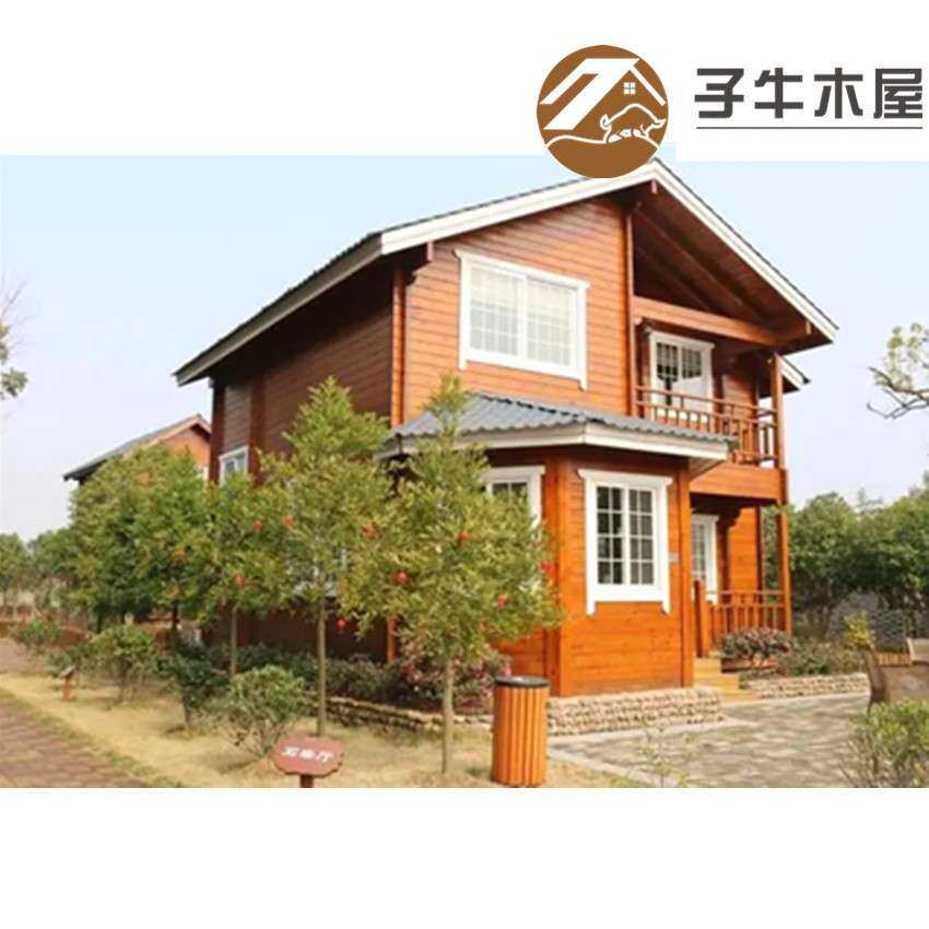 民宿移动露台木屋别墅制作温泉活动房乡村全屋田园轻型木屋