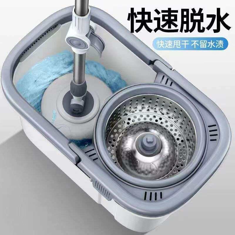 旋转拖把免手洗2021新款家用一拖净平板吸水拖懒人拖布拖地神器