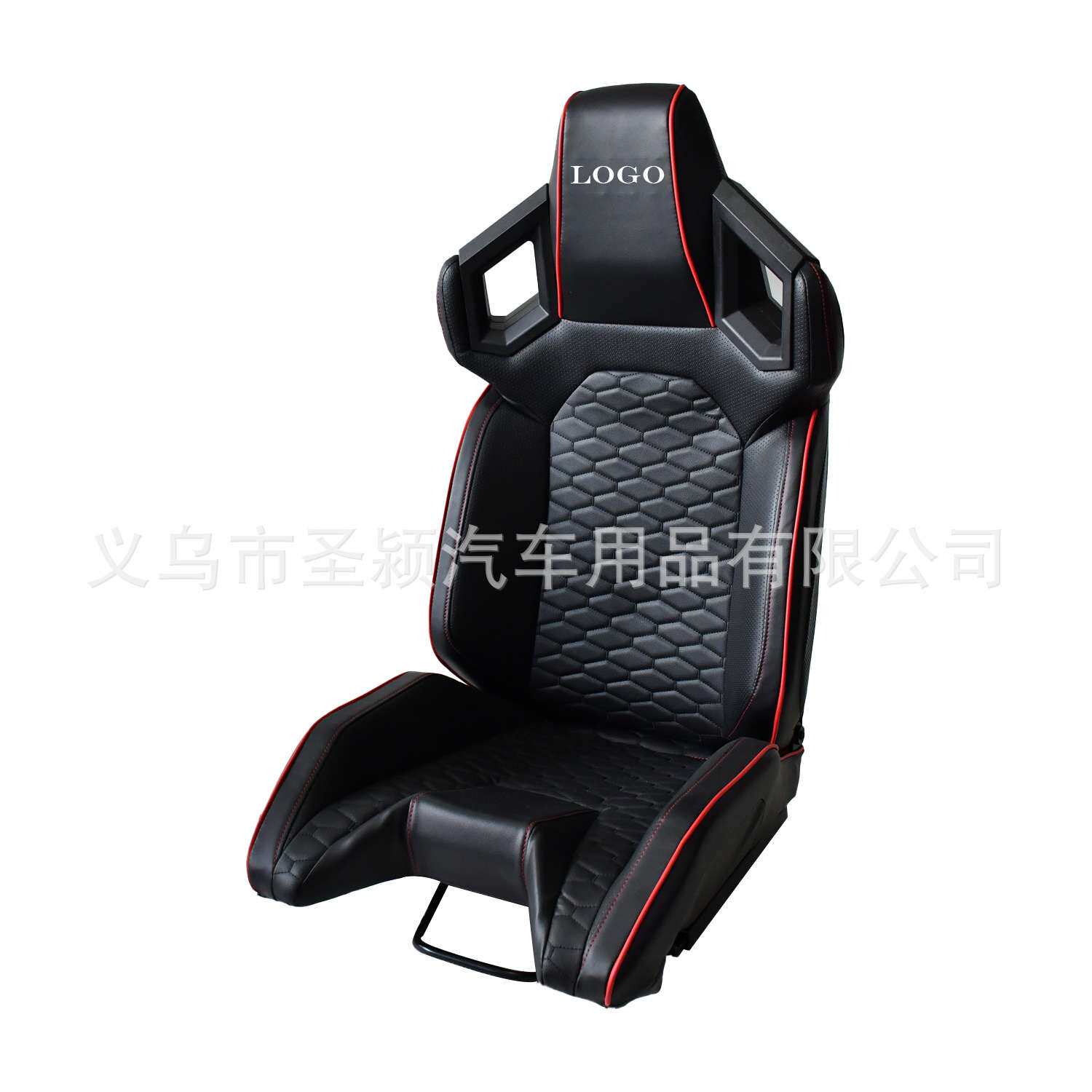 通用高品质皮革模拟器可调节汽车桶形座椅模拟赛车座椅内饰装饰配