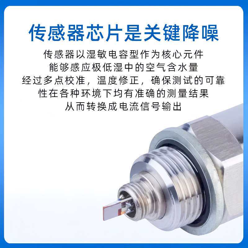 压缩空气在线式露点仪露点变送器配套显示仪