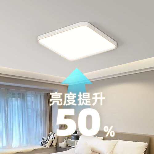 超薄led吸顶灯客厅卧室主灯家装灯饰全光谱吸顶灯客厅主灯
