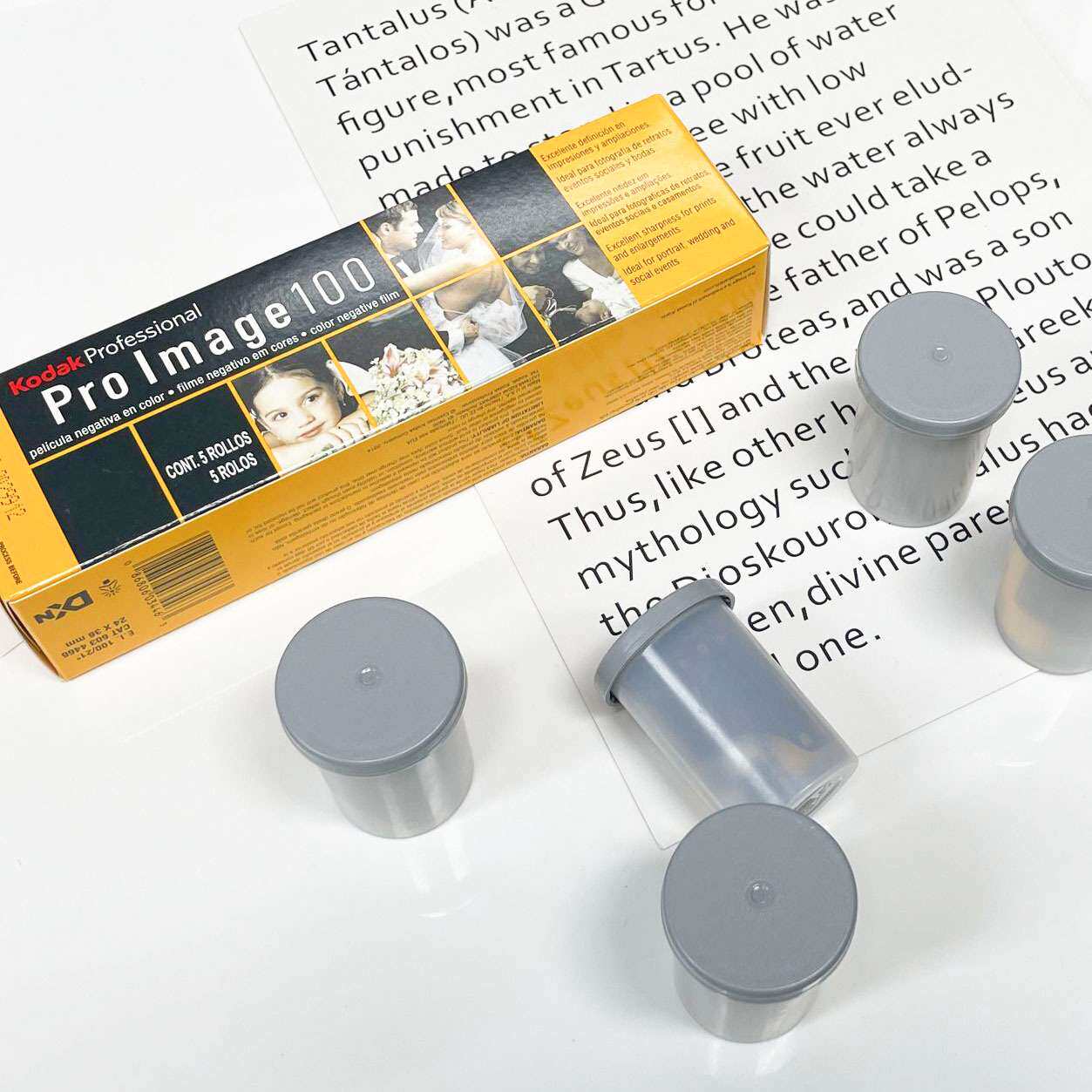 Kodak柯达ProImage100专业人像胶卷冲洗135彩色负片 单卷价