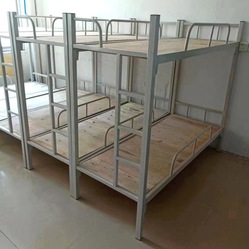 双层铁架床午托床儿童午休上下z床小学生幼儿园宿舍高低床上下铺