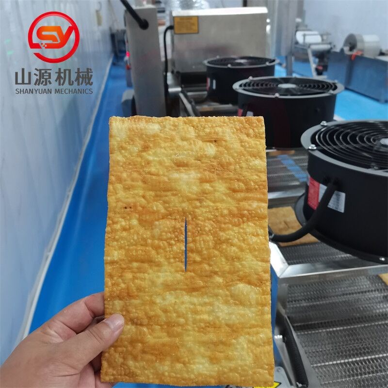 河北薄脆油炸机 自动控温煎饼果子油炸机器O 面皮油炸机炸制均匀