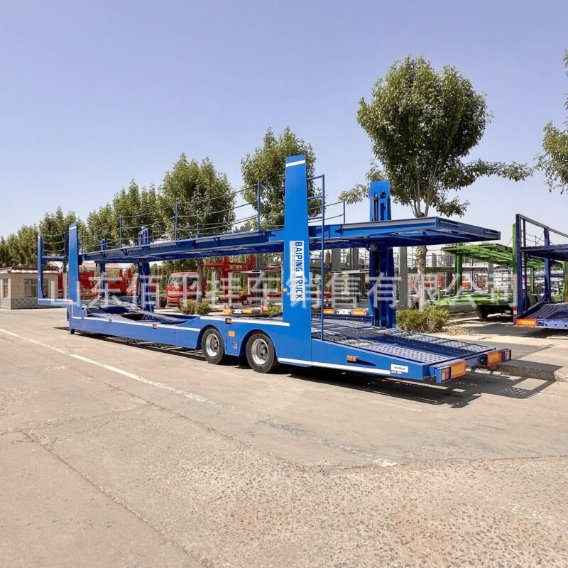 出口轿运车 轿车运输半挂车 乘用车辆运输挂车 全挂车 2轴3轴
