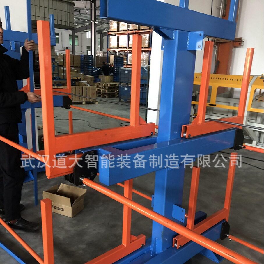 智能仓储自动伸缩悬臂式货架