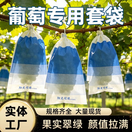 葡萄专用套袋防虫防鸟阳光玫瑰纸袋通用袋水果双层保护袋果袋