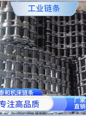 供应机床工业锰钢单排28A链条v/  12A 16A  20A单排双排链条