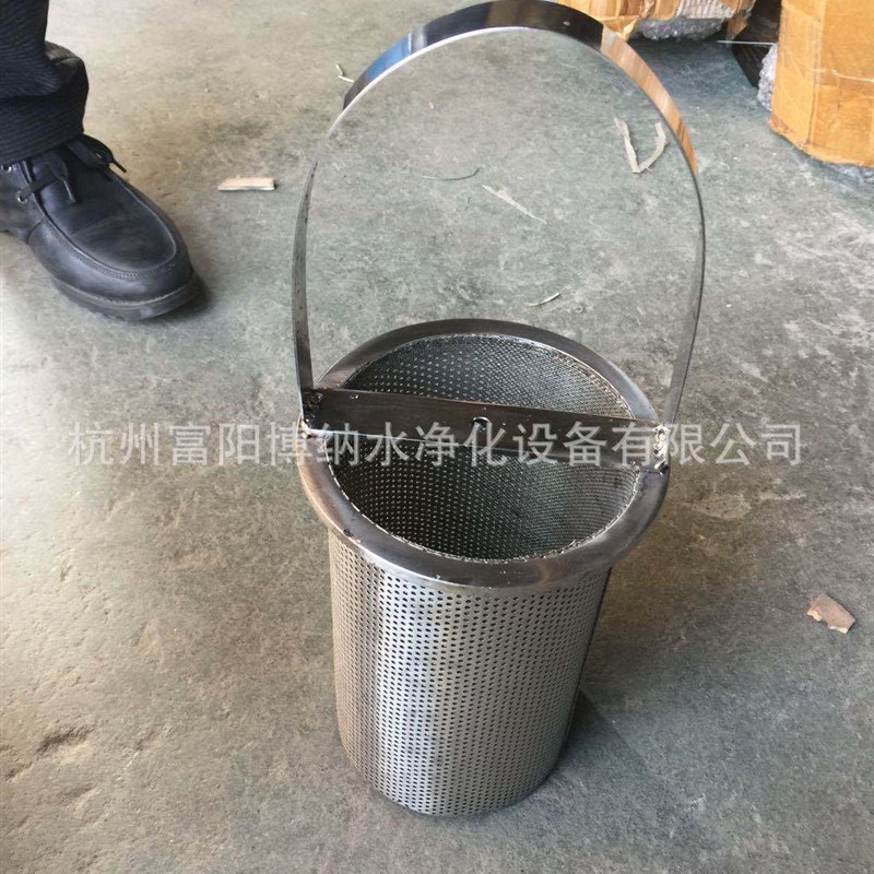 蓝式过滤器毛发滤器提篮子直筒过滤器平I底斜式过滤器吊环螺丝穿