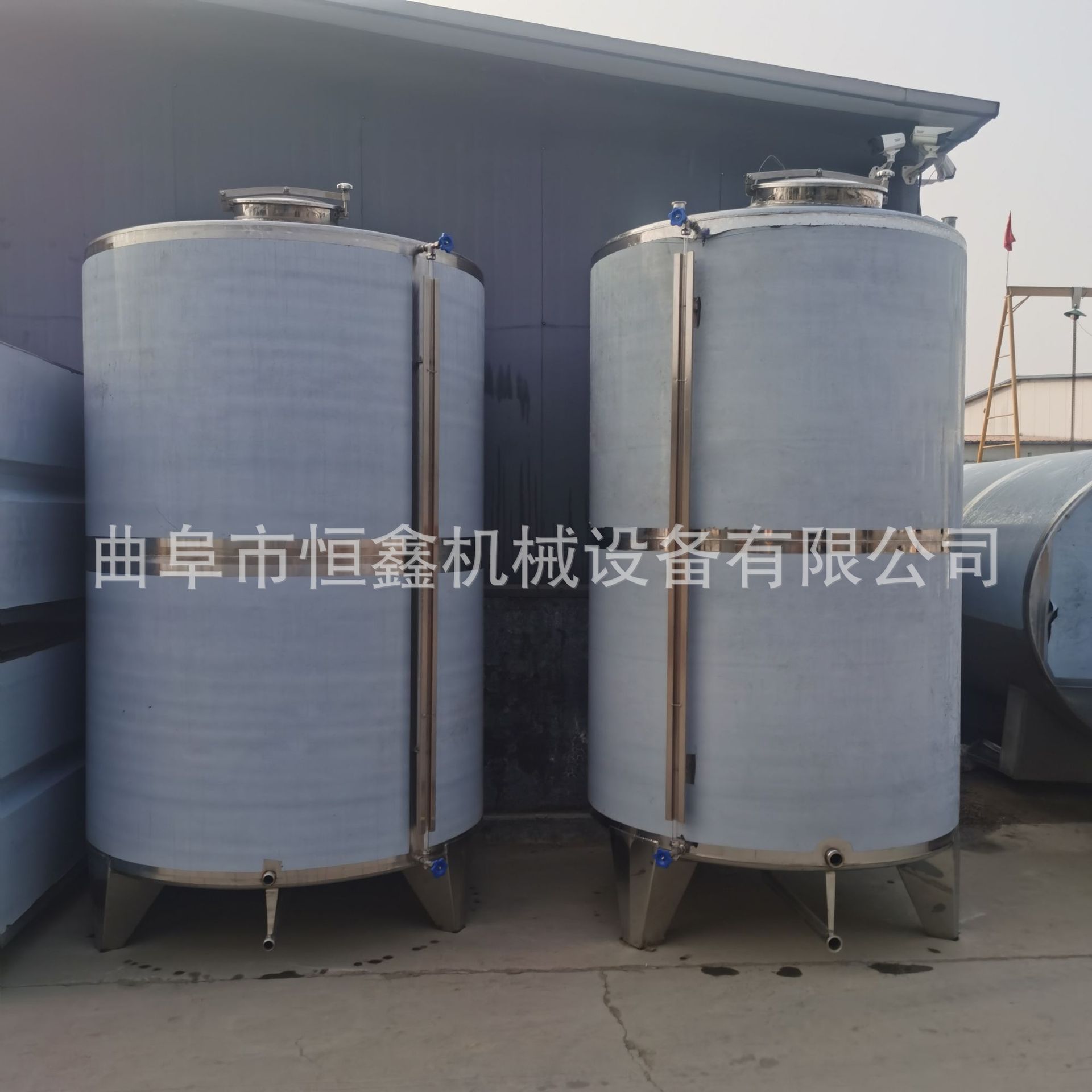 304不锈钢5立方米恒鑫酒罐