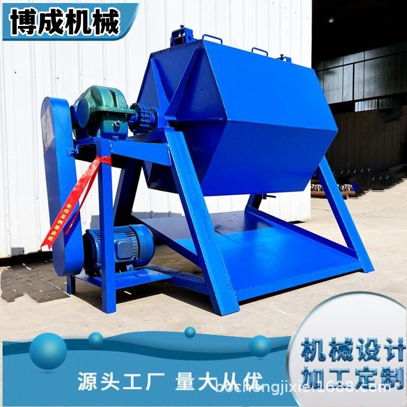 金属铁块倒圆角大型六角研磨机环保收尘多规格抛光机