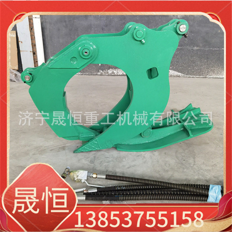 双油缸快速树根起苗夹