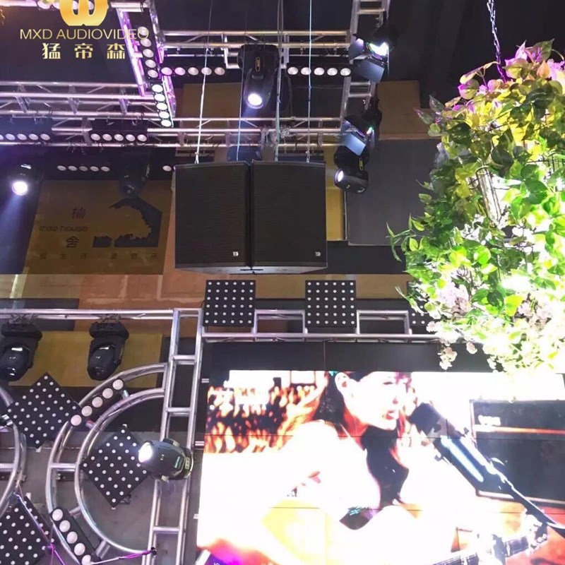 音乐主题餐厅音响专业KTV音响套装专业舞台灯光音箱音响设备会议