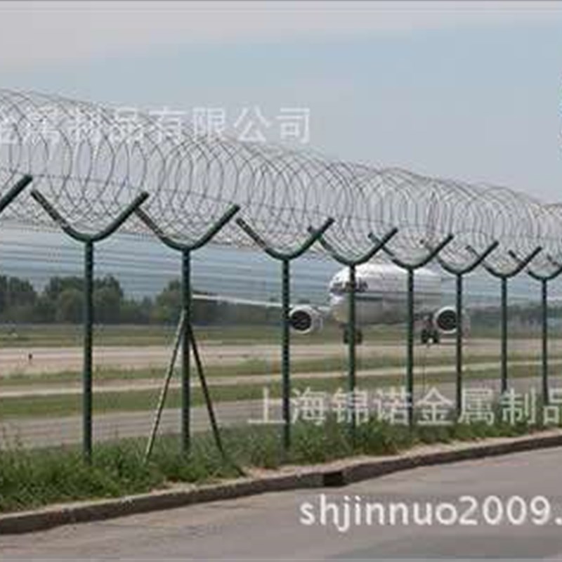 供应监狱镀锌蛇腹形刀片刺网不B锈钢船用海盗安全防护刀网防爬网