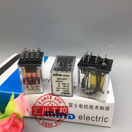 船用航行信号灯电流继电器明达富士继电器HH54PC HH53PC  HH52PC