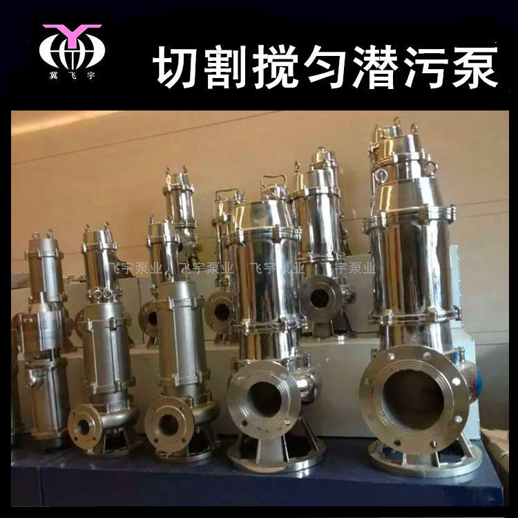 不锈钢潜水泵 厂家 防腐蚀304化工排污泵 316耐酸碱工业泵