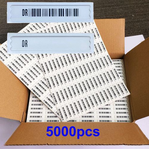 58KHZ声磁防盗标签商品防盗贴纸DR防盗标签AM防盗软标签5000个