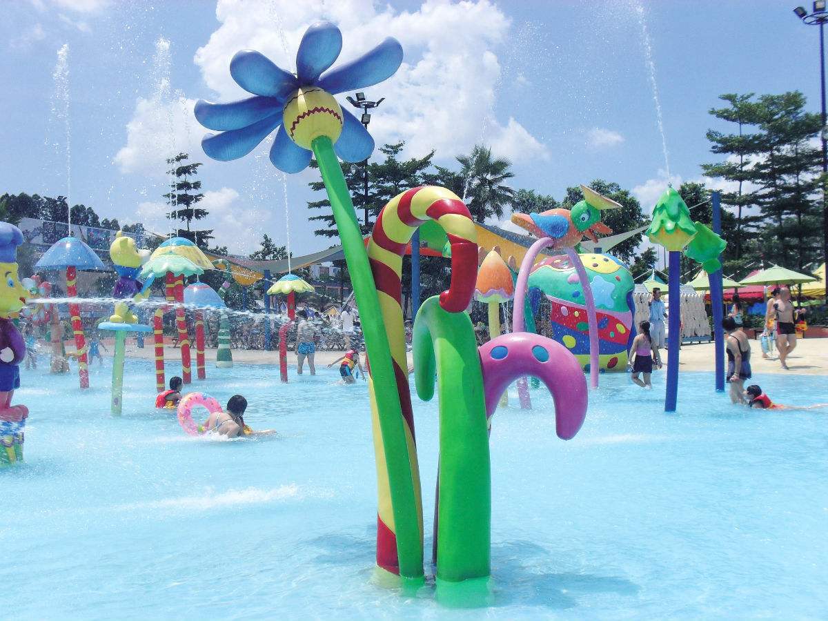 河南新密漂流渠水上游艺设施  儿童水上乐园设备设施 真空造浪池