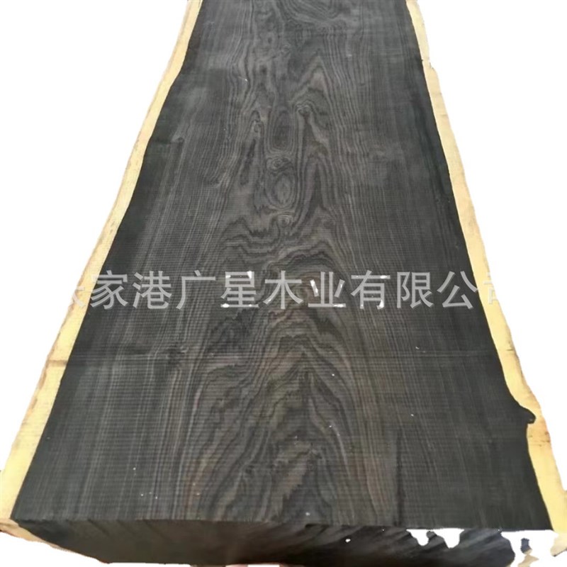 紫光檀原木 莫桑比克紫光檀 乌木料实木沙发柜子椅子家具木板