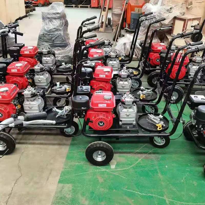 常青冷喷漆划线机 常温漆划线车 路面道路划线机小型冷喷器划线车