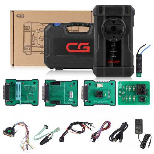 CGDI CG100X 新一代安全气囊复位里程调节芯片读取编程器