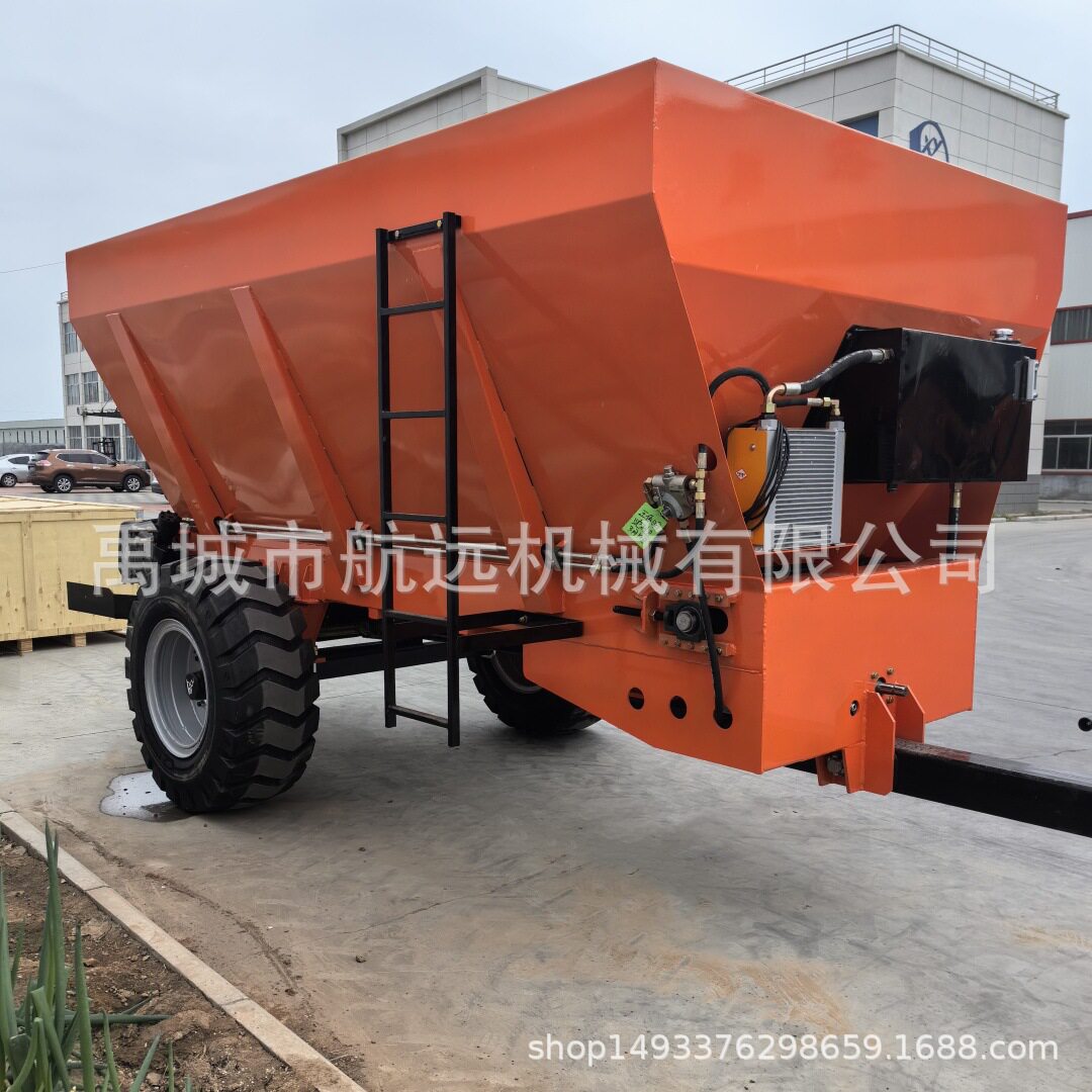 加强型8立方牵引式发酵撒粪车