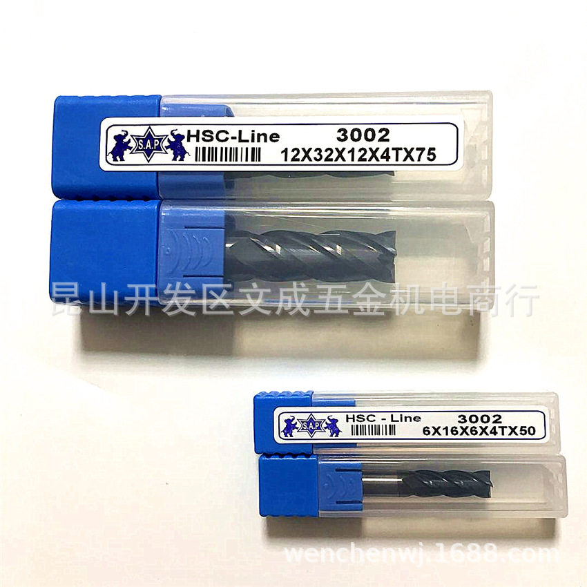 元象SAP3002D12钨钢平底铣刀4刃