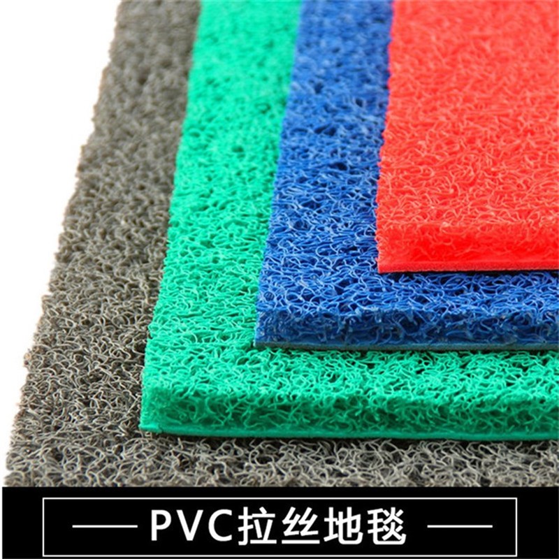整卷出售喷丝红色地毯塑料丝w圈脚垫门垫进门入户地垫pvc垫子现货
